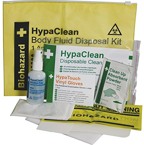 Biohazard Body Fluid Disposal Kit (1 Application)