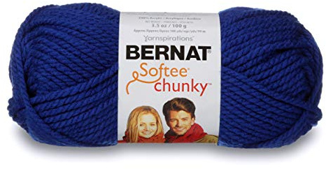 BERNAT SOFTEE CHUNKY -100G- ROYAL BLUE