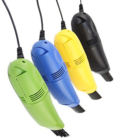 VISKEY Mini USB Computer Keyboard Cleaner, Black