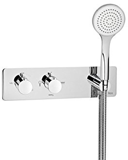 Roca - grifo termostático empotrable para ducha con desviador de 3 vías . Recambios originales de grifería. Ref. A5A3836C00