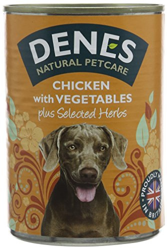 Denes Complete Adult Wet Dog Food Chicken and Vegetables, 12 x 400 g