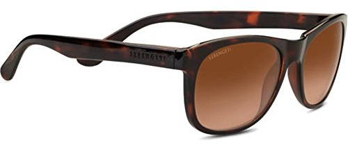 Serengeti Unisex – Erwachsene Anteo Sonnenbrillen Shiny Dark Tortoise Medium/Large
