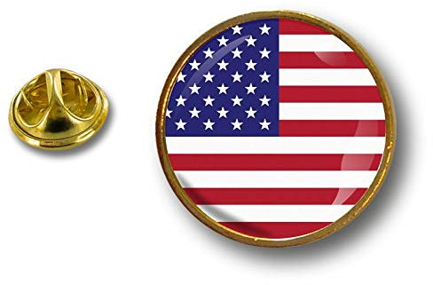 Akachafactory pins pin Badge pin's Metal Button Drapeau USA americain Etats Unis