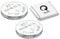 Bundle of 2 x Renata 321 Watch Battery 1.55v SR616SW + Quzo Belgian Chocolate - Official Renata Watch Batteries