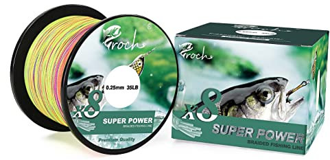 Geflochtene Angelschnur 8Fach 300M/500M/1000M Stark PE Dynamix Schnur Farbecht 0.1-0.3mm 14-45LB