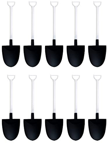 Cabilock 100 Unidades Mini Cucharas de Helado Novedad Palas Postre Cuchara Pudín Yogurt Cuchara para Pastel en Maceta Fiesta de Halloween