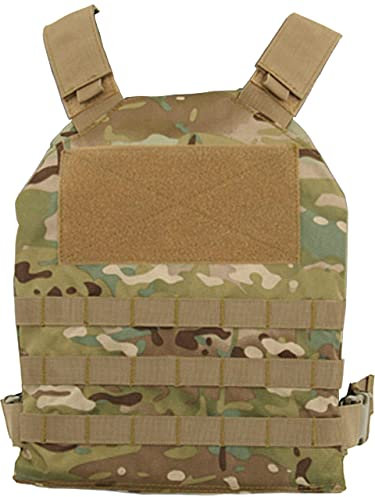 MOLLE Plate Carrier w/Mock Insert; Multicam