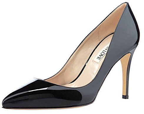 JOY IN LOVE Damen StilettosPumps | 8,9 cm hohe Absätze, geschlossene Zehen, Schlupfschuhe, Arbeit, Party, Hochzeitskleid