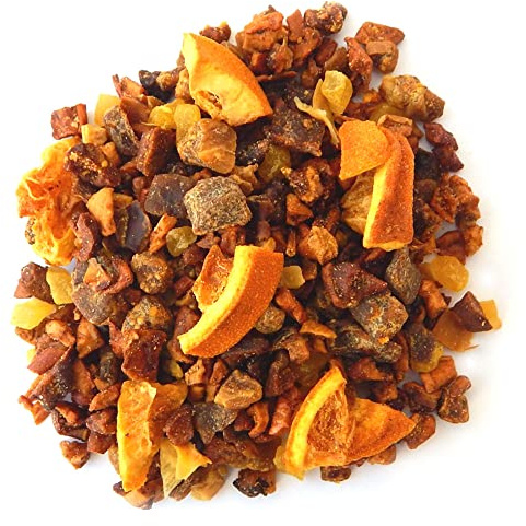 Tee-Express Ingwer-Mandarine Früchtetee mit feinwürzigem Ingwer-Mandarinen-Geschmack - loser Tee (250g)