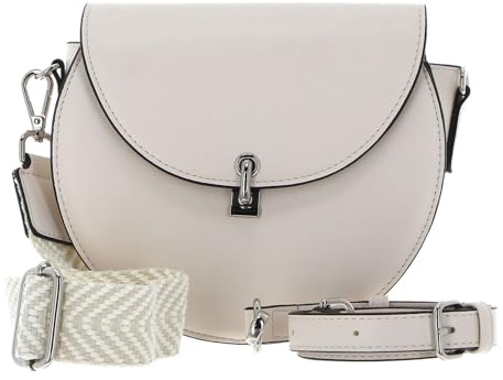 Seidenfelt Kisa Midi Saddle - Umhängetasche 20 cm cream