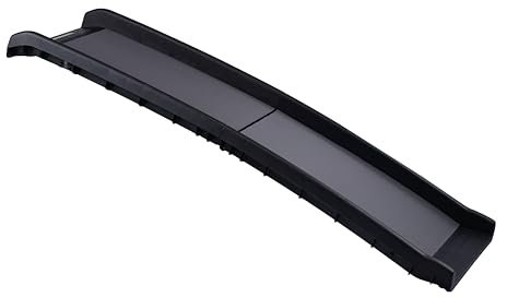 Lanco – Haustierrampe. Zum einfachen Transport in 4 Teile faltbar. Sehr widerstandsfähiges und rutschfestes PVC. Sicherer und einfacher Zugang für Hunde und Katzen. Maße: 156 x 40 x 16 cm.