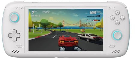 AYN Odin 2 Max Android handheld gaming with high performance Snapdragon 8 Gen 2 Octa-core CPU, Adreno 740 GPU, 16GB RAM, 512GB storage, 6 1080p screen, Wi-Fi 7, Android 13, HDMI.