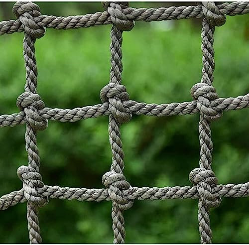 ZCX climbing rope Kids Climbing Frame Net Safety Protective Net Climbing Cargo Netting Rope Net For Indoor Outdoor scramble net rope (Size : 4 * 6m(12.12 * 18.18ft))