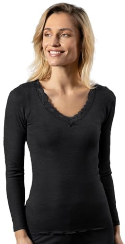 Nina von C. Langarm Shirt schwarz