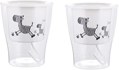 Milisten 2 Stück Fleischiger Sukkulenten Topf Gartenpflanzen Vase Mikro Landschaftstopf Zebra Topf Zebra