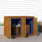 Bulliing Gartenbox 140x87x104 cm Massivholz Akazie GeräTeschrank Aufbewahrungsschrank Garten MüLlbox AußEn MüLlschrank