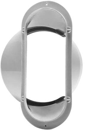 Exhaust Duct Interface - 5.9inch Diameter Air Vent Duct Connector Flange | Long Lasting AC Unit Tube Connector, Adjustable Mobile Air Conditioning Accessories, Air Conditioner Window Adapter for AC