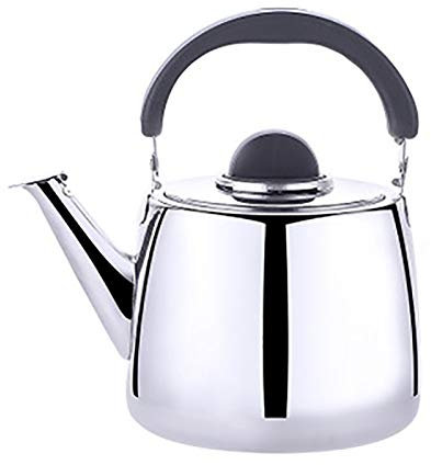 CAFIEDR Edelstahl Wasserkocher Pfeife Sounding Wasserkocher Gas Induktion Herd Universal Verdickt Pfeifen Wasserkocher