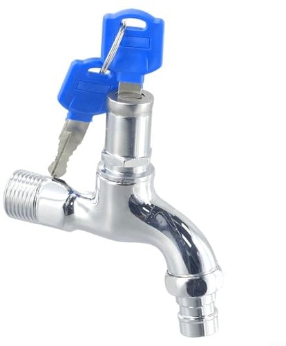 12 Antitheft Tap with Lock, Outdoor Faucet for Public Places, Mop Sink (1)