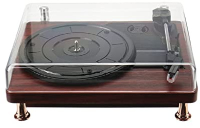 WDWDW Giradischi Lettore Musicale Giradischi in Vinile Altoparlanti Bluetooth Grammofono Vintage Giradischi per Dischi a 33/45/78 Giri