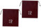 DRESSOOS Lot De 2 Sacs De Rangement Pour Sèche-Cheveux, Cordon Rétractable, De Voyage Pour Sèche-Cheveux, De Rangement Pour Chaussures, De Voyage Pour Sèche-Cheveux, Sacs De Transport Pour