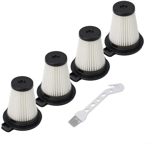 Filtros extraíbles lavables para aspiradora inalámbrica Wyze El paquete incluye 4 filtros y cepillo
