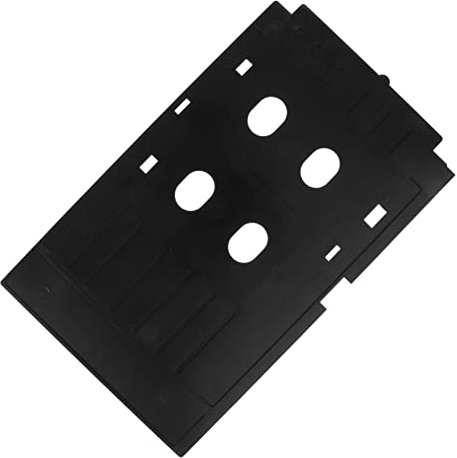 WEKAMOS Bandeja Profesional para Impresora de Tarjetas PVC Soporte para Impresión de Identificación Material Resistente y Duradero Compatible con Impresoras de Tarjetas Diseño Ergonomico