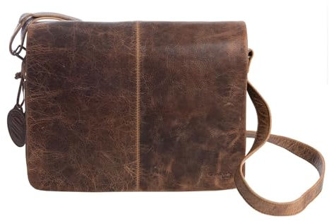 Greenland Nature Montana Umhängetasche Leder 34 cm