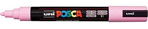 Uni-Ball Posca Medium Bullet Tip Marker - Light Pink