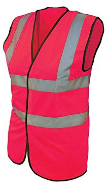 Scan Hi-Vis Waistcoat Pink - M