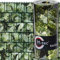 Sichtschutzstreifen mit Motiv M-tec Print ® / PVC/Aukube Hecke für 9 Reihen im Zaunfeld inkl. 18 Klemmschienen - SIE KAUFEN Hier DIREKT BEIM Hersteller -