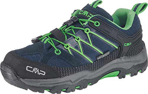 CMP – F.lli Campagnolo Kids Rigel Low Shoe Wp Trekking-& Wanderhalbschuhe, Blau (B.Blue-Gecko 51ak), 37 EU