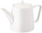 Judge Essentials, teiera per servizio da tè tradizionale in porcellana bianca, Porcellana, 3 Cup / 600ml