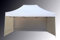 Bastionshop Marktzelt Expresszelt 3x3m Marktstand Faltzelt Messestand Pavillion Gazebo, Wasserdicht und mit UV-Schutz (Beige)