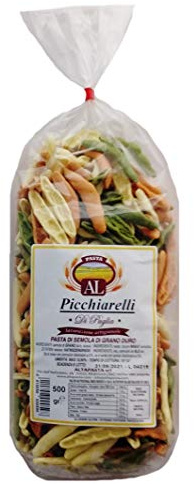 Frische Picchiarelli Tricolor Nudeln aus Italien 500g - trafila in bronzo
