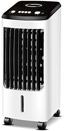 Ventilador aire acondicionado Humidificador oscilante torre enfriamiento ventilador 3 velocidades con control remoto,El ahorro energía Temporizador 7 Horas sin ruidoadecuado para habitación oficina
