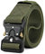 MOZETO Taktischer Gürtel, Unisex Militär Gürtel mit Schnellspanner Metallschnalle, Nylon Gürtel für Outdoor, Arbeit, Militär, Freizeit, Jagen - Gift Packaging,Armee Grün,2XL-165cm