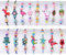 faburo 15pcs Braccialetti Amicizia Bambini, Braccialetto per Bambini Tessuti Unicorno Regolabile Intrecciati per Festa Compleanno Regalo Gioielli Ragazza