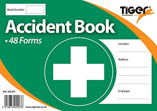 Tiger A5 Accident Book 48 Forms