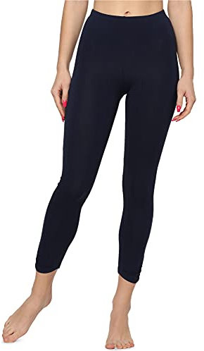Merry Style Damen 7/8 Leggings mit Raffung MS10-424 (Navy, XS)