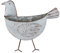 DII Verzinkter Pflanzgefäß Collection Wandbehang, Vogel, 12,5 x 3,75 x 12, Eisen