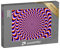 puzzleYOU: Puzzle 2000 Teile „Optische Täuschung: Blau-rote Bewegungsillusion“