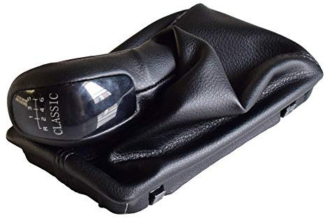 Manueller 6-Gang-Schaltknauf für Mercedes-Benz E-Klasse W211 2002–2006 mit staubdichter Abdeckung (klassisch)