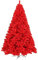 FLBT Albero di Natale Artificiale, Albero di Natale Rosso Pino con Supporto in Metallo, Intensivo Incernierato Abete di Natale Decorazione-A6.9ft (210 cm) Little Surprise Needed