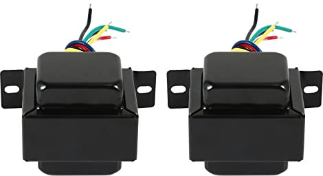Amplificatore a tubo 2PCS Trasformatore di uscita singola 5K a estremità singola per 6P1 6P14 6P6 0-4-8 Ohm Amplificatore per tubo a vuoto fai-da-te