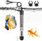 Bonlux 100W Chauffage D'aquarium, Température Réglable Chauffage Submersible pour Aquarium pour Eau Douce et Eau Salée avec 2 Ventouses Jusqu’ à 120L D’Eau, avec EU Plug (Paquet de 1)