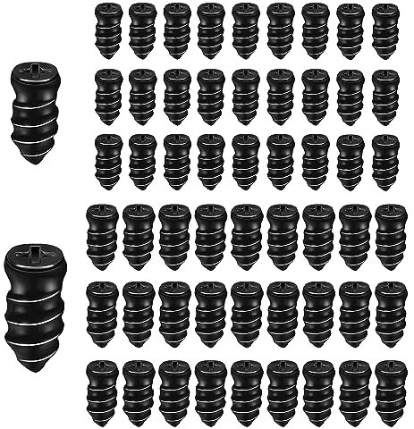 60 Pz Chiodi per Riparazione Pneumatici, Viti per Pneumatici Self-Service Aspirapolvere Chiodi per Pneumatici Moto Strumenti per Riparazione Pneumatici per Auto Moto Camion Trattori(30 S+30 L)
