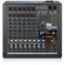 XTUGA RA-8 Audio Mixer Mischpult, professioneller Audio-Mixer, 8 Kanäle, mit Stummschalttaste, Equalizer, 7 Streifen, Bluetooth, MP3