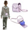 Growalleter Bitzee Interaktives digitales Haustier-Etui für Haustiere, Reise-Schutztasche, kompatibel mit Bitzee Virtual Electronic Digital Pet Interaktives Spielzeug für Kinder (Umhängetasche,