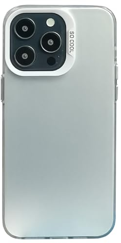SNZ für iPhone 15 Pro Hülle, Standard Handyhüllen für iPhone 15 Pro Hülle,[vergilbungsbeständige] Schutzhülle Case mit Kratzfeste (Silber)